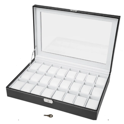 Кутия за часовници с 24 отделения, включително ключ ZO_401538