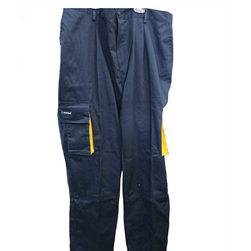 Monterrey modrá - žltý polyester, veľkosti XS - XXL: ZO_269147-XL