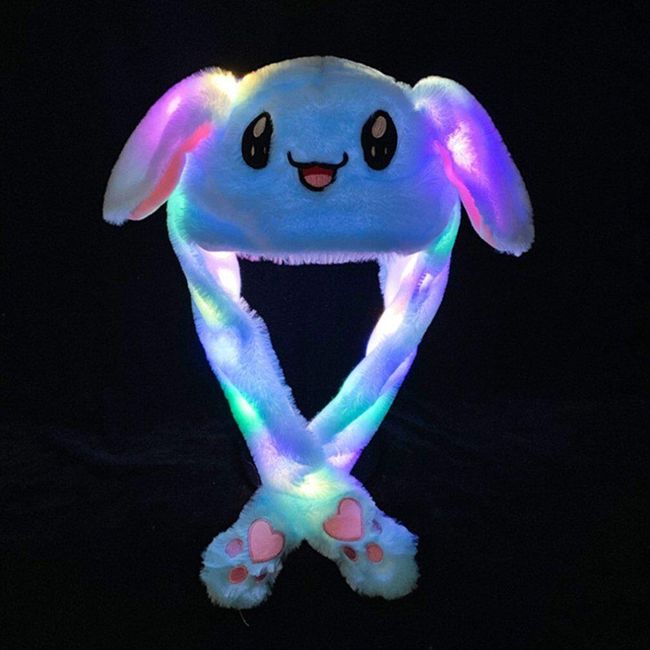 LED plüss sapka mozgatható fülekkel Akona 1