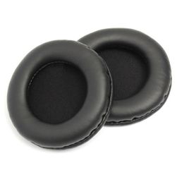 Náhradní náušníky na sluchátka v černé barvě