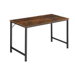 Písací stôl Jenkins Priemyselné tmavé drevo, rustikálny 140 cm ZO_404463
