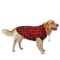 Kostkovaný obleček pro psy