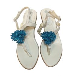 Дамски сандали - бели, Размери на обувките: ZO_ba820984-35e2-11ee-a479-9e5903748bbe