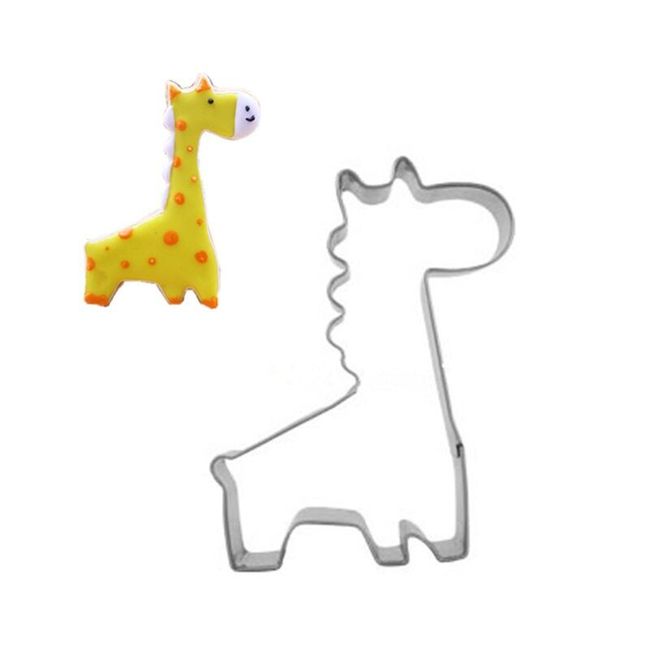Kovové vykrajovátko žirafy 1