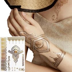 Temporary tattoo Goldie