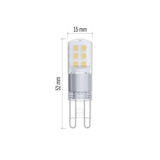 LED ŽÁROVKA,CLS JC 2,6W(30W),320LM ZO_SCN08161 1