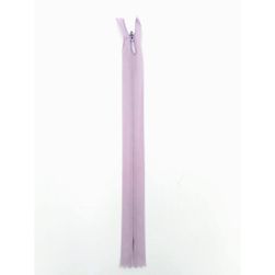Spirálový zip skrytý šíře 3 mm délka 22 cm - fialový ZO_106277