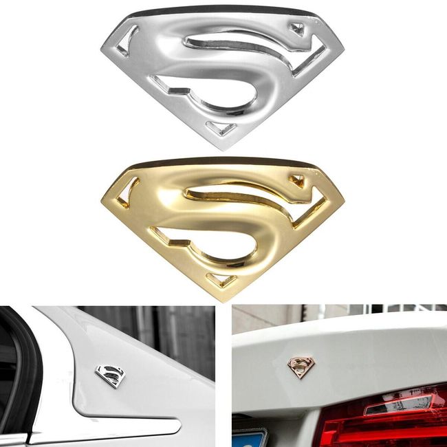3D samolepka na auto - Superman 1