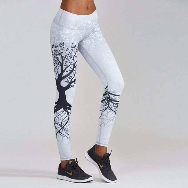 Sport leggings egy fával - 2 színben 1