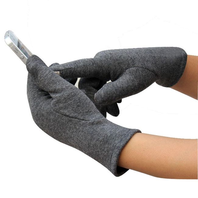 Elegantní dámské rukavice na dotykový displej 1