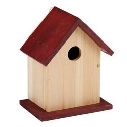 Ptačí budka 16 x 11 x 20 cm - náhodná barva ZO_XDED310325017
