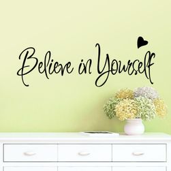 Zidna nalepnica sa citatom - Believe in yourself