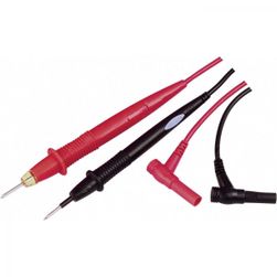 VOLTCRAFT TL - 1 készlet biztonsági mérőkábel [4 mm-es lamelladugó - mérőtüskék] 1,00 m, fekete, piros, 1 s ZO_4016138520170