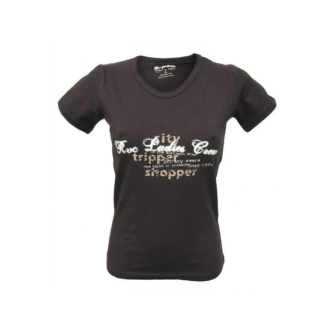 Tricou de damă cu inscripție - negru, Mărimi XS - XXL: ZO_c8f0e06c-fed8-11ed-86ee-8e8950a68e28 1