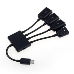 Port Micro USB dla 4 urządzeń