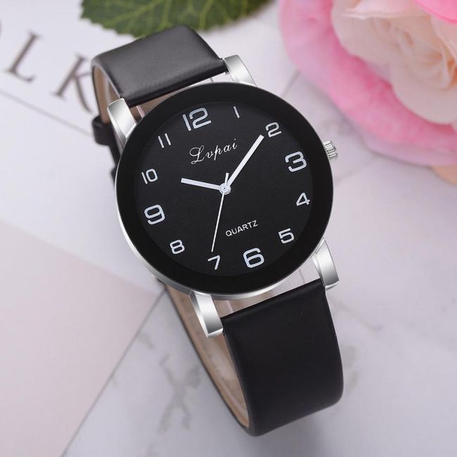 Дамски часовник с черен циферблат - 12 варианти 1