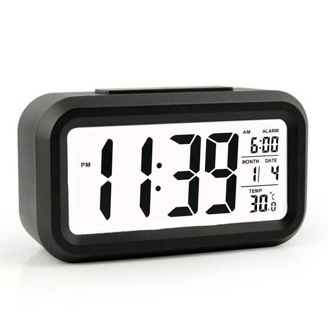 Цифров будилник с термометър - 5 цвята 1