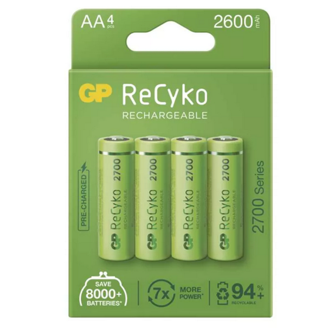Baterie AA/HR6 2600mAh ReCyko, 4 sztuki (blister) ZO_245368 1