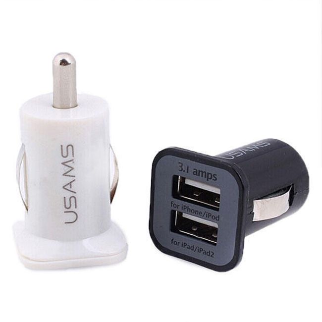 Adaptor dublu cu USB pentru bricheta masinii 1