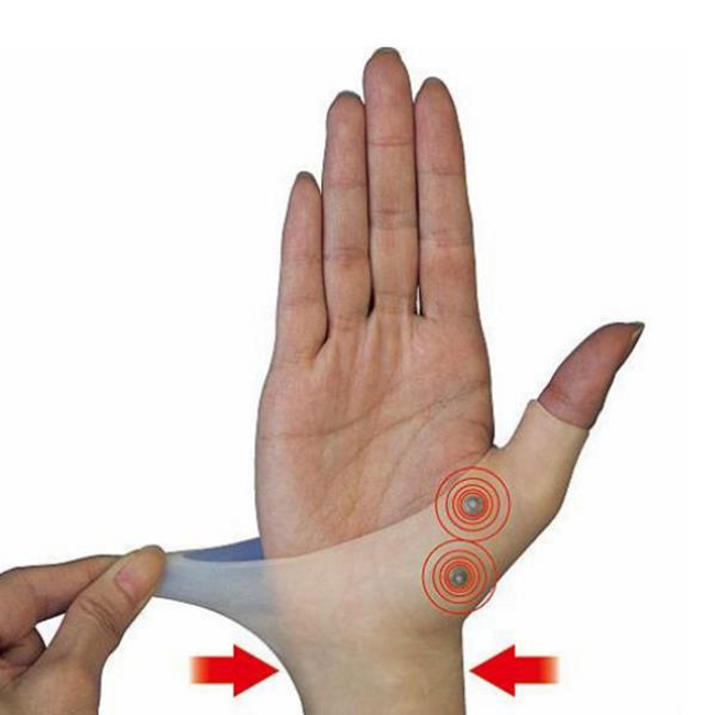 Silikonová rukavice pro magnetickou terapii - 1 ks 1