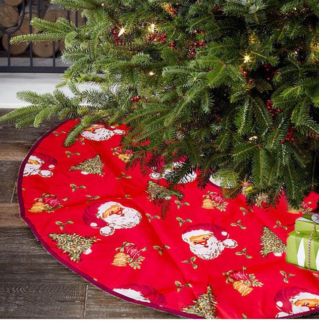 Božični prt pod drevesom 1