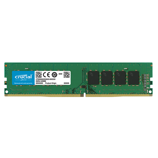 Memorijski modul Crucial 4GB DDR4 2666MHz CL19, SRx8, DIMM ZO_263391 1