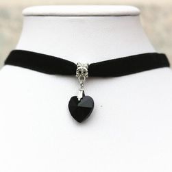 Stylový choker náhrdelník s různými přívěsky - 19 variant