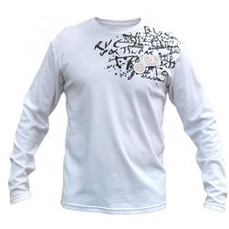 Тениска SAILOR, бяла, размери XS - XXL: ZO_55960-XXL