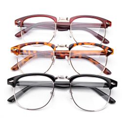 Unisex brýle v módním rovném designu - varianta 2