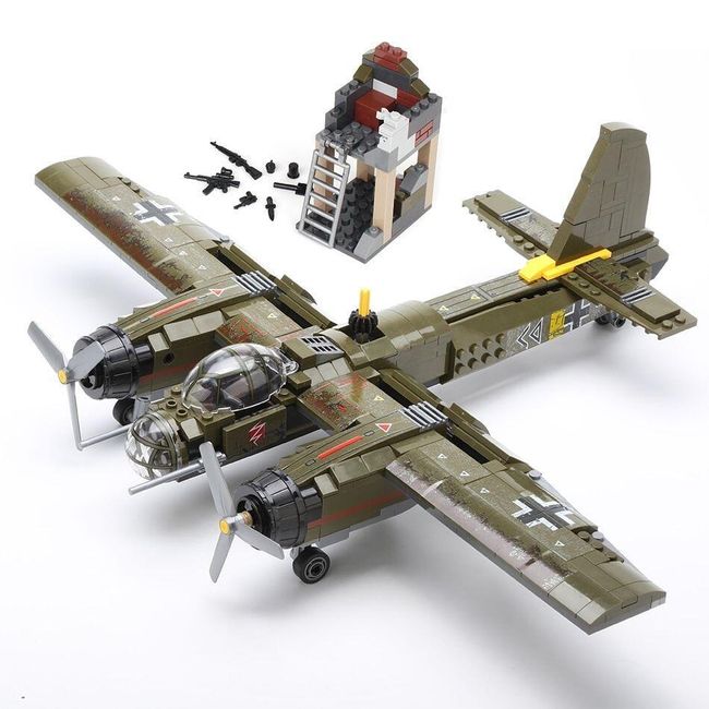 Строителен комплект за деца Ju-88 1