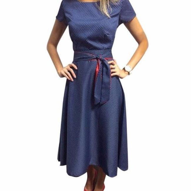 Jayde ženska vintage haljina - 3 boje 1