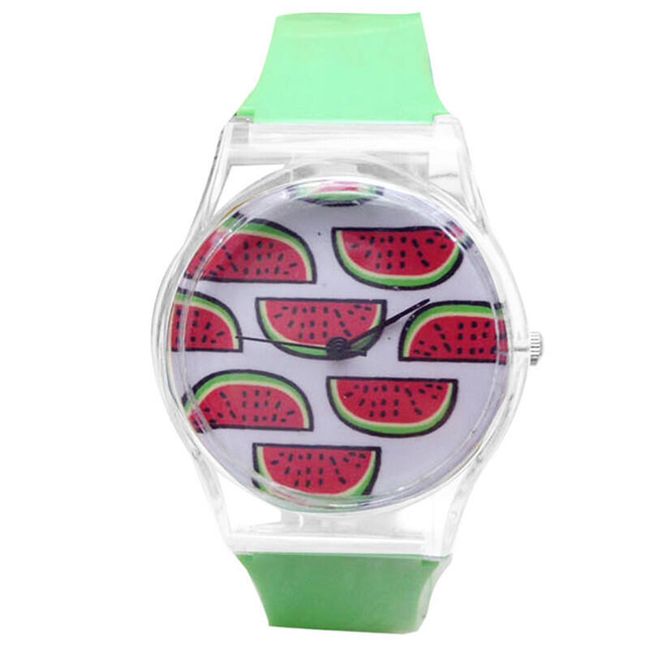 Kolorowe zegarki - różne letnie wzory 1