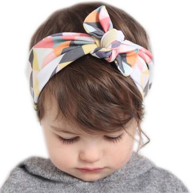 Красива плетена лента за глава за деца - повече варианти 1