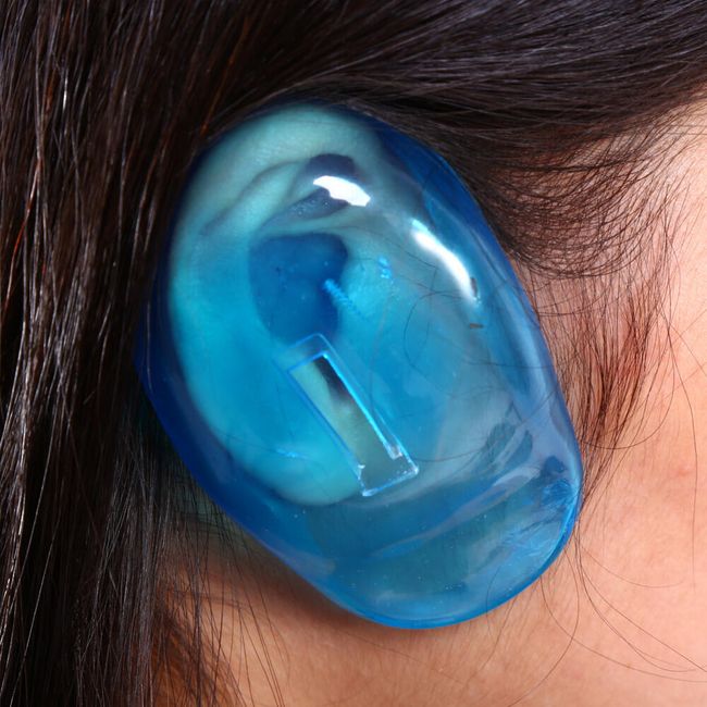 Zaščitna ušesna prevleka za barvanje las 1