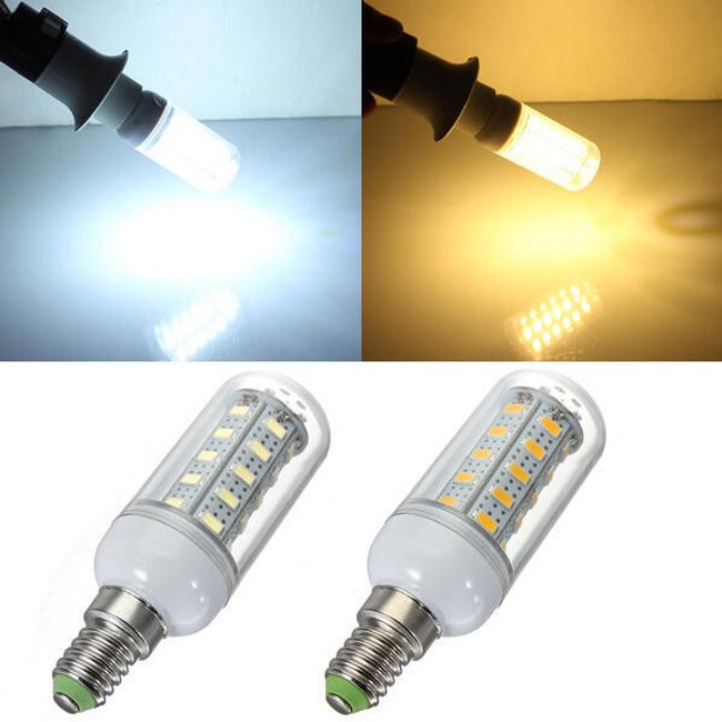 7 W LED žárovka s 36 LED diodami - 2 barvy světla (patice E14) 1