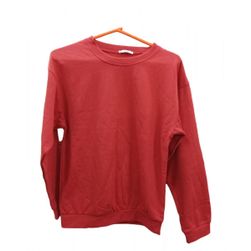 Crvena majica s kapuljačom bez kapuljače, veličine XS - XXL: ZO_270080-S