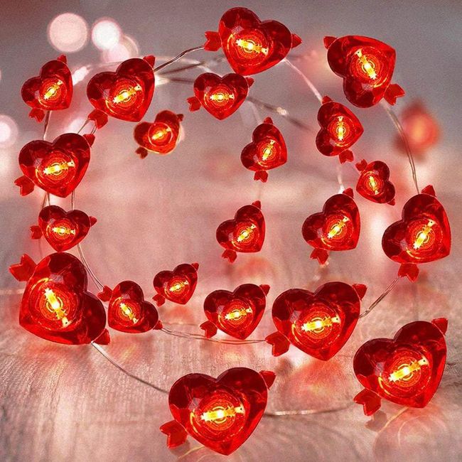 Valentin LED dekoráció Love 1