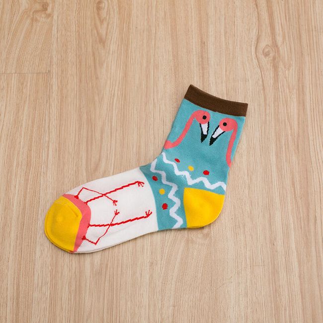 Чорапи с картинка на бабуин - 5 варианта 1