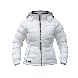 Jachetă de iarnă de damă WHITNEY, albă, Mărimi XS - XXL: ZO_55750-M