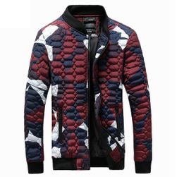 Moška zimska jakna Armanno - 3 barve Rdeča - XL, velikosti XS - XXL: ZO_234156-3XL