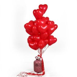 Heart shaped ballons Izabela