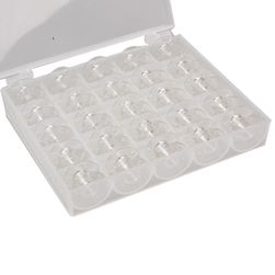 Box s cívkami do šicího stroje - 25 kusů