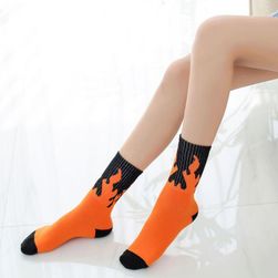 Ponožky s plameny  - 2 barvy