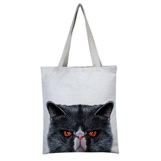 Nákupní taška s kočkou - více variant 1