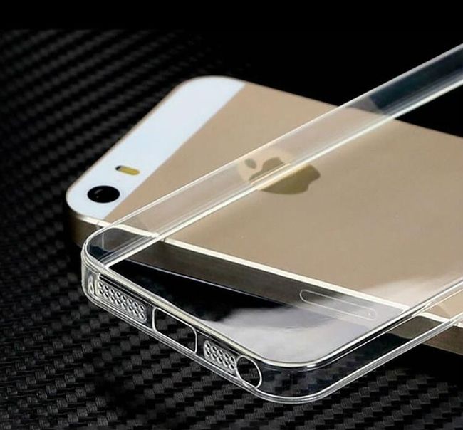Carcasă spate din silicon pentru iPhone 5 / 5S 1