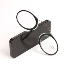 Retro očala za nos - črna