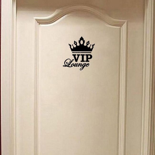 Nalepnica na zidu ili vratima - VIP 1