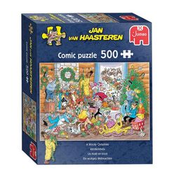 Puzzle Jan van Haasteren - Vianočná nervozita, 500 dielikov ZO_239785
