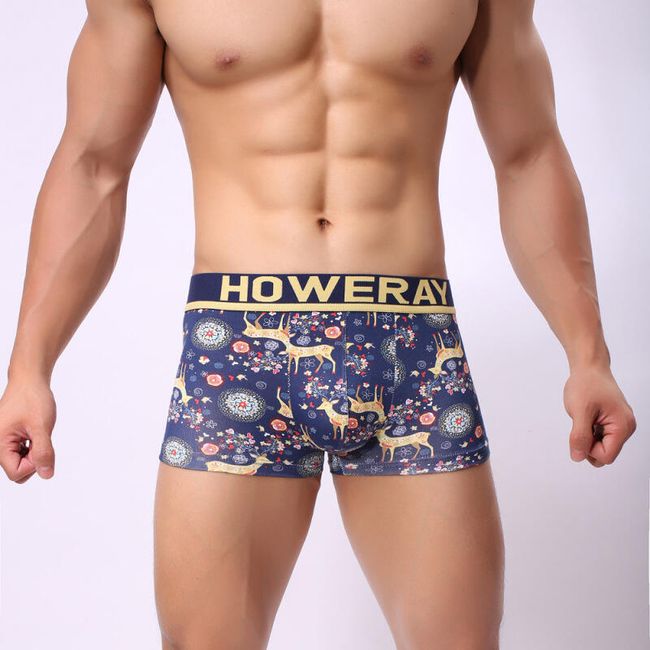 Vánoční pánské boxerky - 4 varianty 1