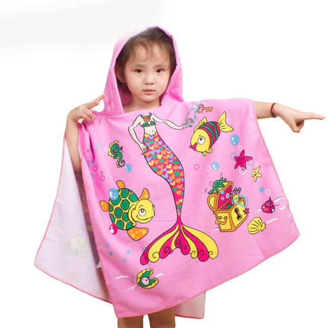 Veselý dětský plážový ručník - varianty pro holky i kluky 1